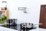 Vòi rửa bát NOBINOX NUM AP113 gắn tường nước lạnh - Ảnh 9