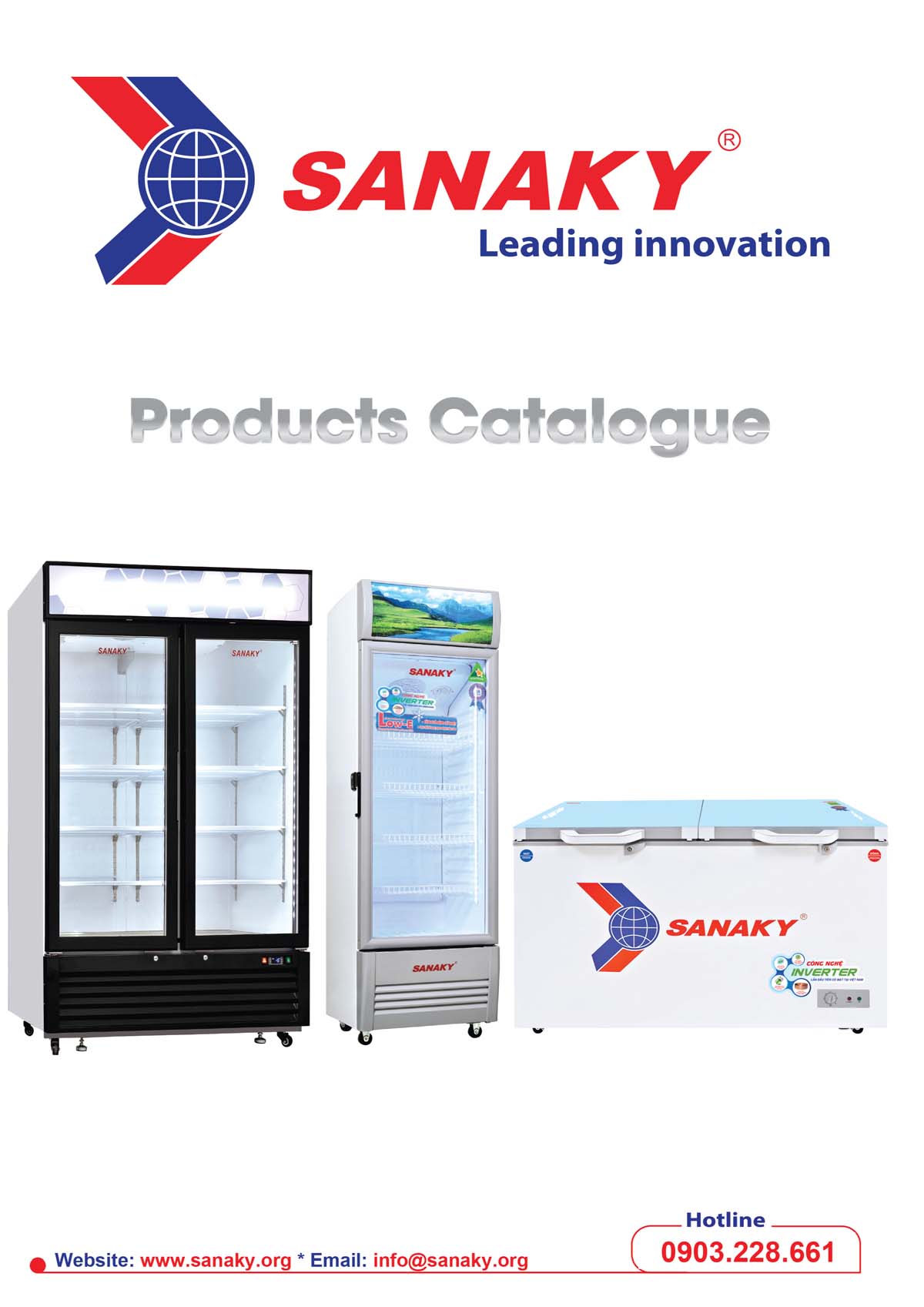 anh bia Catalogue Dien lanh SANAKY 2026 vuathietbi.com