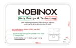 Chậu rửa bát inox NOBINOX ARVO B275 1 hố - Ảnh 4