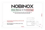 Chậu rửa bát inox NOBINOX ARVO V775 1 hố - Ảnh 4
