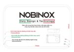 Chậu rửa bát inox NOBINOX NOVA A181HQ 1 hố - Ảnh 4