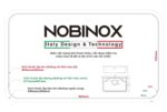 Chậu rửa bát inox NOBINOX LIKEN NL890D 1 hố - Ảnh 4