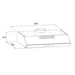 Máy hút mùi MALLOCA CLASSIC MH6014B 60cm cổ điển - Ảnh 2
