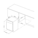 Máy rửa bát MALLOCA MDW147713AD âm tủ - Ảnh 2