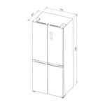 Tủ lạnh MALLOCA MF428SBI - Ảnh 2