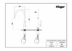 Vòi rửa bát KLUGER KLF0031SC rút dây - Ảnh 2