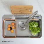 Chậu rửa bát inox KLUGER KF7848FS LUX 1 hố - Ảnh 6