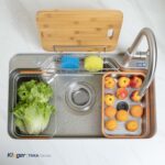 Chậu rửa bát inox KLUGER KF7848FS LUX 1 hố - Ảnh 9