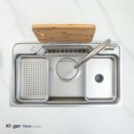 Chậu rửa bát inox KLUGER KF8248FS Plus 1 hố - Ảnh 9