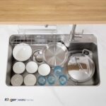 Chậu rửa bát inox KLUGER KH8050FS Ulti 1 hố - Ảnh 8