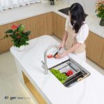 Chậu rửa bát inox KLUGER KO7847FS Plus 1 hố - Ảnh 9
