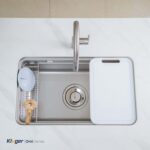 Chậu rửa bát inox KLUGER KO7847FS Plus 1 hố - Ảnh 13