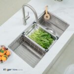 Chậu rửa bát inox KLUGER KY8045ST Plus 1 hố - Ảnh 17