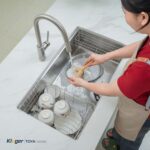 Chậu rửa bát inox KLUGER KY8045ST Plus 1 hố - Ảnh 11