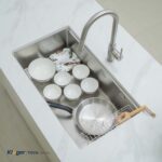 Chậu rửa bát inox KLUGER KY8045ST Plus 1 hố - Ảnh 12