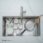 Chậu rửa bát inox KLUGER KY8045ST Plus 1 hố - Ảnh 13