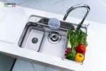 Chậu rửa bát inox NOBINOX ARVO B085 1 hố - Ảnh 5