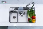 Chậu rửa bát inox NOBINOX ARVO B085 1 hố - Ảnh 8