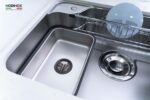 Chậu rửa bát inox NOBINOX ARVO B085 1 hố - Ảnh 11