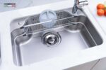 Chậu rửa bát inox NOBINOX ARVO B275 1 hố - Ảnh 11