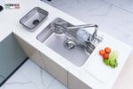 Chậu rửa bát inox NOBINOX ARVO B370 1 hố - Ảnh 5