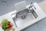 Chậu rửa bát inox NOBINOX LIRA NJ580D 1 hố - Ảnh 5