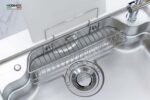 Chậu rửa bát inox NOBINOX LIRA NJ580D 1 hố - Ảnh 7