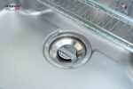Chậu rửa bát inox NOBINOX LIRA NJ580D 1 hố - Ảnh 8