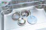 Chậu rửa bát inox NOBINOX LIRA NJ580D 1 hố - Ảnh 12