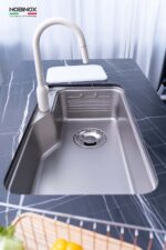 Chậu rửa bát inox NOBINOX MONO VA200 1 hố - Ảnh 11