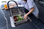 Chậu rửa bát inox NOBINOX MONO VA207 1 hố - Ảnh 11