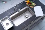 Chậu rửa bát inox NOBINOX MONO VA207 1 hố - Ảnh 13