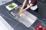 Chậu rửa bát inox NOBINOX NOVA A181HQ 1 hố - Ảnh 14