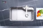 Chậu rửa bát inox NOBINOX NOVA A181HQ 1 hố - Ảnh 18
