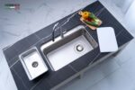 Chậu rửa bát inox NOBINOX NOVA A382 1 hố - Ảnh 6