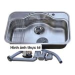 Chậu rửa bát inox SHIGERU FCM-DK FS NE 1 hố - Ảnh 10