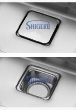 Chậu rửa bát inox SHIGERU JSM-K FS 1 hố - Ảnh 5