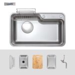 Chậu rửa bát inox KLUGER KF7848FS-DO Plus 1 hố - Ảnh 2