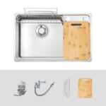 Chậu rửa bát inox KLUGER KH8050FS Ulti 1 hố - Ảnh 2