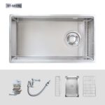Chậu rửa bát inox KLUGER KY8045ST Plus 1 hố - Ảnh 2
