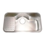 Chậu rửa bát inox SHIGERU FCJ-K FS NE 1 hố - Ảnh 5