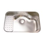 Chậu rửa bát inox SHIGERU FCM-DK FS NE 1 hố - Ảnh 7