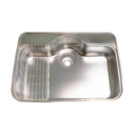 Chậu rửa bát inox SHIGERU GB-DK FS 1 hố - Ảnh 5