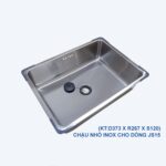 Chậu rửa bát inox SHIGERU LE JSL-K 2F FS 1 hố - Ảnh 5