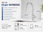Vòi rửa bát KLUGER KLF0032SC rút dây - Ảnh 3