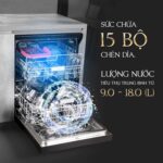 Máy rửa bát MALLOCA MDW155035TD độc lập - Ảnh 4