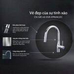 Vòi rửa bát KVK KM6071EC cảm ứng rút dây nóng lạnh - Ảnh 3