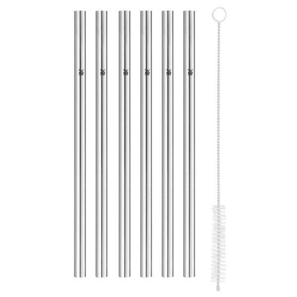 Bộ ống hút WMF Baric Cromargan 0608976040 6 chiếc 18cm