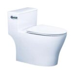 Bồn cầu 1 khối CAESAR C1393 nắp êm