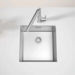 Chậu rửa bát inox HAFELE Satin R10 HS24-SSN1S-440 567.24.447 1 hố - Ảnh 4